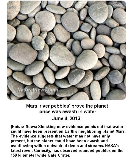 Pebbles in Mars
