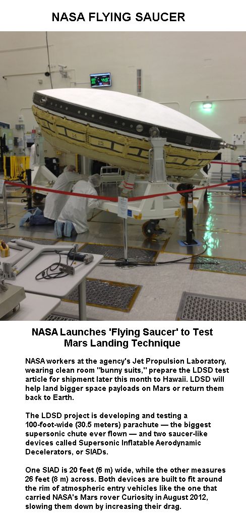 NASA Flying Saucer Disc -2